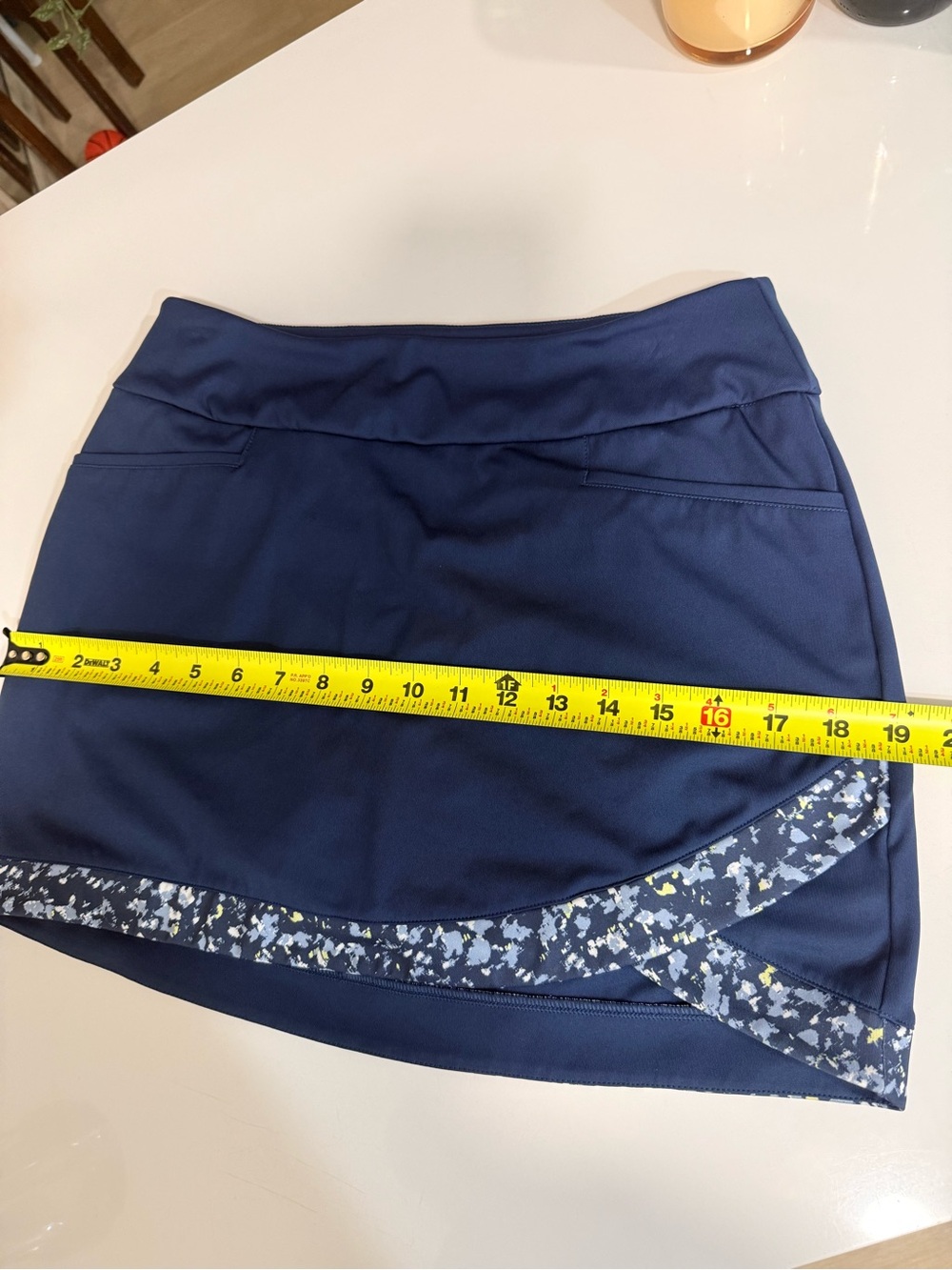 Adidas Women’s Athletic Skort Navy Blue Activewear Size Small - Picture 6 of 11